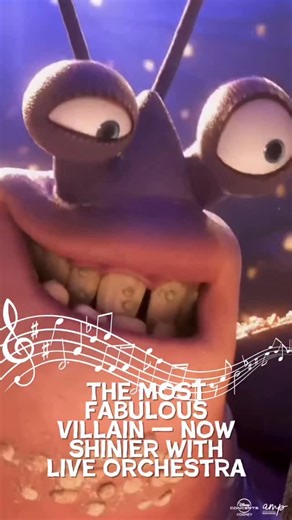 3 comments | Shiny, sassy, and larger than life — Tamatoa always steals the spotlight under the sea! | Disney Concerts | Facebook