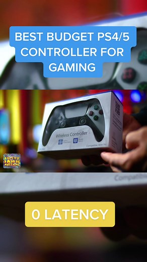 Best Budget ps4/5 controller for gaming. 0 latency, wired and wireless, dual vibration, turbo button, 2 mappable buttons. The d pad and touch pad cant be remapped but still a great buy for budget. #amazonfinds #ps4gamer #ps5controller #gamingcontroller #CapCut