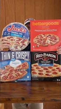 Rating and Ranking Thin and Crispy Frozen Pizzas #Pizza #foodreview #Walmartfinds #pizzareview