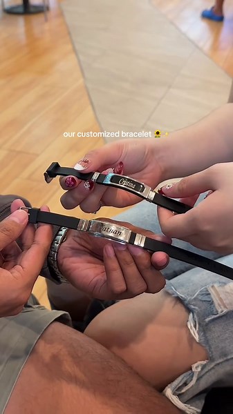 this bracelet holds our promise 🤍 #customizedbracelet #customized #bracelet #personalizedbracelet #bracelets