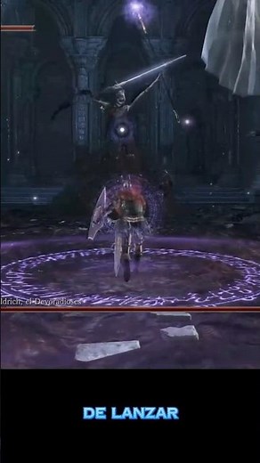 Tips for killing Aldrich the God-Eater #shorts #darksouls3