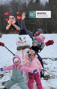 Been so busy working , that when it snows and you have a day off , you build the grandkids a snow man ❤️👇👇 #Lots of work coming up in the snow and ice💪 #cantwaittoshare #somuchwork Hope everyone is awesome! See ya soon | Todd Dewey IRT