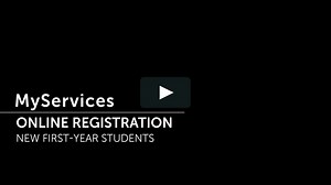 Online Registration for First Year Students