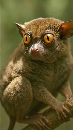 Tarsiers Can’t Move Their Eyes, So They Move Their Heads
