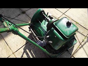 Villiers F12 sloper engine running