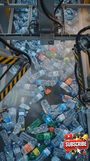 The Journey of a Plastic Bottle | From Waste to New Product in 30 Seconds