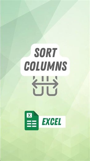 How to Sort Columns in Excel
