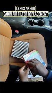 This $20 Fix Saves Your Car's Air Quality #CarMaintenance #Lexus #NX300
