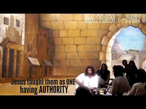 Matthew 7 - Pt 3 - Jesus is the Foundation and the Rock for believers