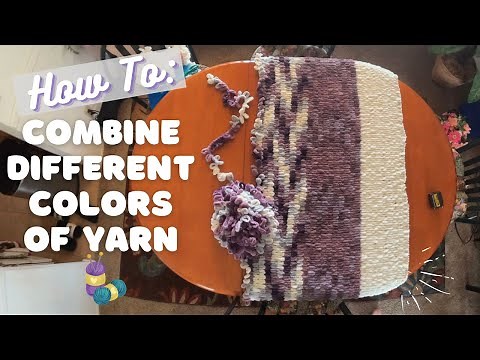 How to add another color of Loop Yarn to your Blanket! - quick & easy