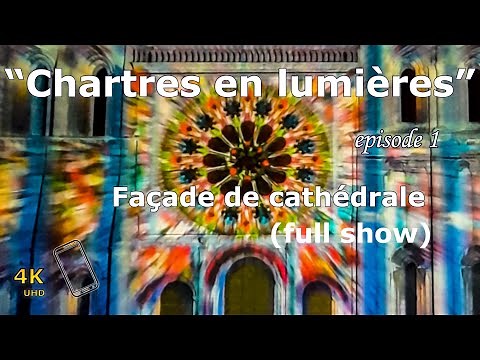Illuminating Chartres Cathedral: A timeless Display of Beauty and Wonder
