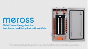 Watch How to Set Up Meross Smart Energy Monitor | Quick Installation Guide on Amazon Live