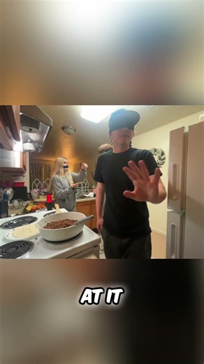 Blindfolded Kitchen Chaos: Can We Cook Without Seeing? #shorts