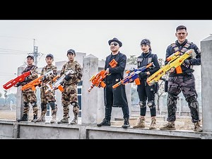 LTT Game Nerf War : SWAT Warriors SEAL X Nerf Guns Fight Criminal Group One Eye Special Task Force