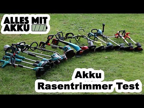 Cordless Grass Trimmer Test | The best tools: Makita, Stihl, Bosch, Black + Decker, Ryobi, Einhell