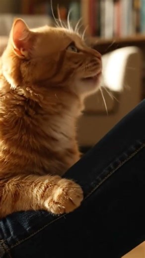 why cat rub their head on human #cat #us #shorts