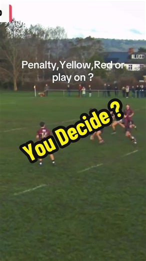 Ref said play on . Do the people of TikTok agree? #rugby #rugbyunion #rugbyleague