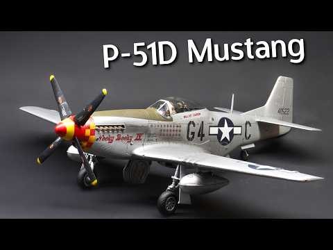 A Great Weekend Build! Tamiya North American P-51D Mustang in 1/48 Scale - Build & Review