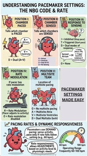 Pacemaker Settings #shorts # #usmle #ahospitalistdiary # #neetpg #step2ck #meded #cardiology