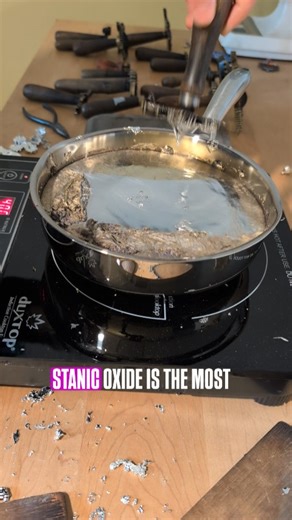 Sup nerds. Here you go: the most frequently asked question ANSWERED. Let me know which version of the video you saw first I'm SO CURIOUS. #zinnbrilliant #vintageornaments #tinornaments #victoriandesign #vintagechristmas #antiquereproduction #liquidmetal | ZINN Brilliant