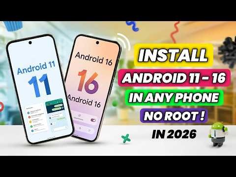 Android Version Change Tutorial | Switch Android Versions Android 11 To Android 16