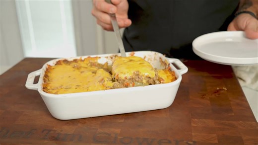 Simple cheeseburger casserole recipe