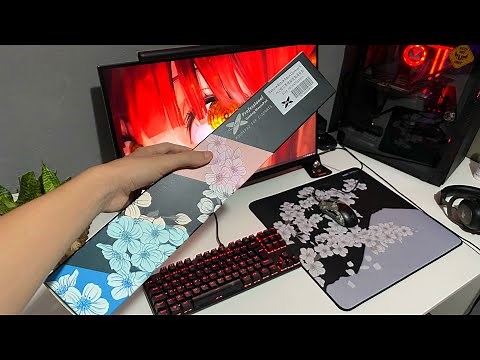 O MELHOR MOUSEPAD POR 150 REAIS!! AQUA CONTROL II SAKURA NIGHT
