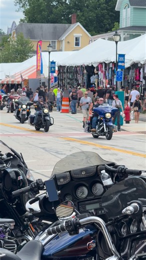 Roxor Rocks on Instagram: "Bikers at Weirs Beach during the Laconia bike week motorcycle rally"
