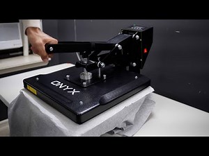 How to Heat Press a T-Shirt using the ONYX Heat Press (Beginner Tutorial)
