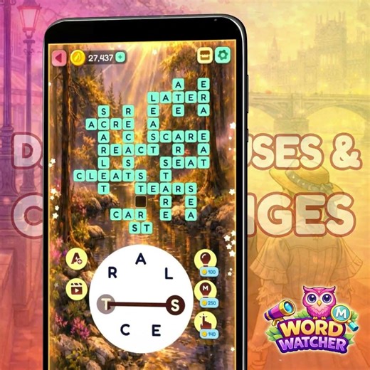 🦉 Word Watcher - Flex your brain! 🐈‍⬛