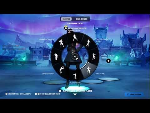 Fortnite skin dancing in lobby for tiktok video