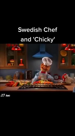 Swedish Chef Funny Cooking Moments with 'Chicky' | Muppet Chef Comedy