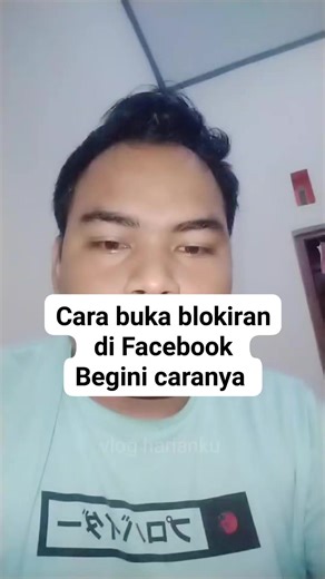 Cara buka blokiran di Facebook | vlog harianku