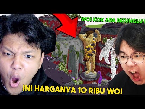 Gw BAYAR PRO BUILDER INI 10 RIBU BUAT BIKIN SPAWN BARU DI SERVER MINECRAFT INI ... (GANYANGKA WOI!)