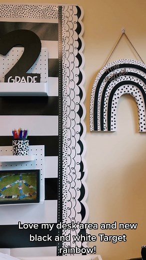 Black and White Classroom Decor Ideas for Teachers on TikTok
