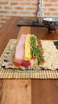 Giant sushi | Futomaki | with Fê Mendes #sushi #frescatto