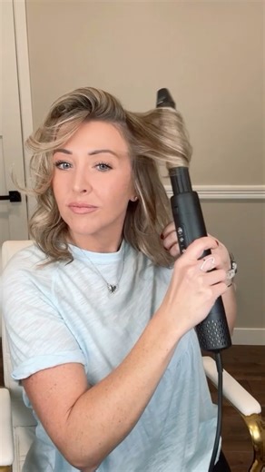 22K views · 155 reactions | Let’s style my hair using a long barrel air styler  I have found this works great on both day one hair AND a day two refresher! Hair products used  https://klaehairofficial.com/?ref=ASHLEYERICKSON | Ashley Erickson Beauty | Facebook