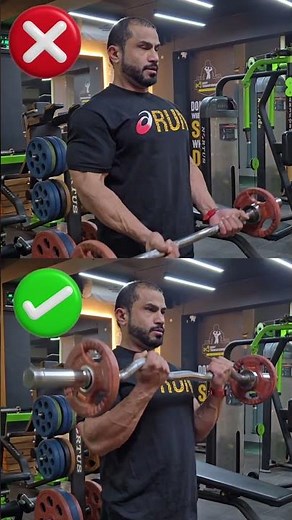 Build Bigger Arms with Correct Barbell Curls