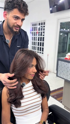 Consultation First: Achieve Copper Brown Balayage Results