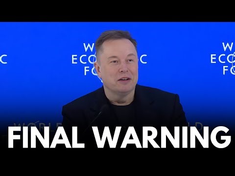 JUST RECORDED: Elon Musk Just Dropped Bombshells at Davos