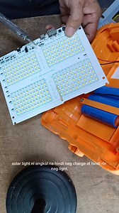 solar light repair hindi nag light ang charging indicator halos full charge ang battery pero hindi rin nag light ang LED SMD resistor 10 ohms problem #technician #repair #highlights | Victor Pasco Jr.