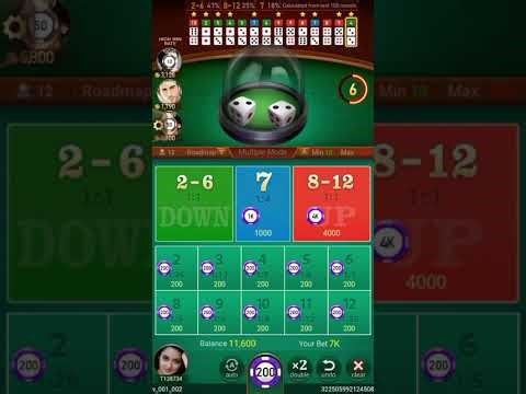 7up 7down Big Win 2k // 23k Win Taka ✅ 7up 7down #crazytime #7up7down