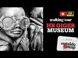 👽 WARNING: This Museum Will Haunt You | Walking Tour Inside Giger’s Mind | 🇨🇭 Switzerland 4K