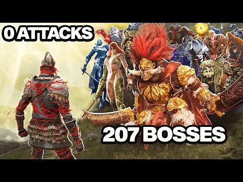 Elden Ring ALL 207 Bosses Without ATTACKING...