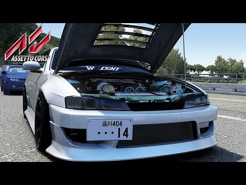 Assetto Corsa - 2JZ Swapped Nissan S14 [Best S14 Car Mod]