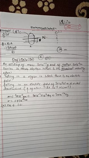 Millikan Oil Drop Experiment Calculations Explained