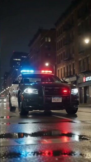 Why Do American Police Cars Have Red & Blue Lights? 🚔🇺🇸#america #americanpolice #policecar #lights