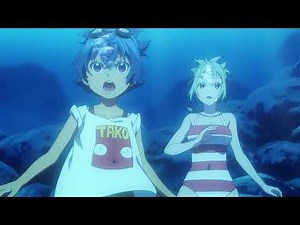 Anime Underwater scene