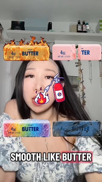 BUTTER SQUISHIES 🧈 GAME 🔥 #shorts