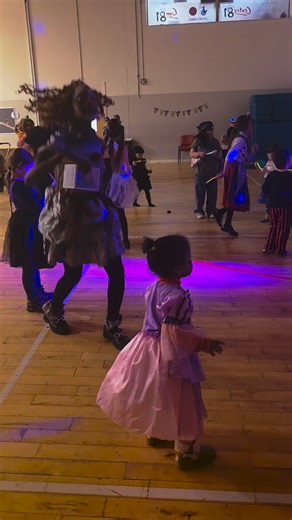 Halloween magic was in the air, and Natalie lit up the night with her excitement and energy with her sister. Surrounded by laughter, costumes, and music, she danced her heart out, reminding everyone how beautiful it is to lose yourself in pure joy. | Natalie's life: Growing up with many Cultures